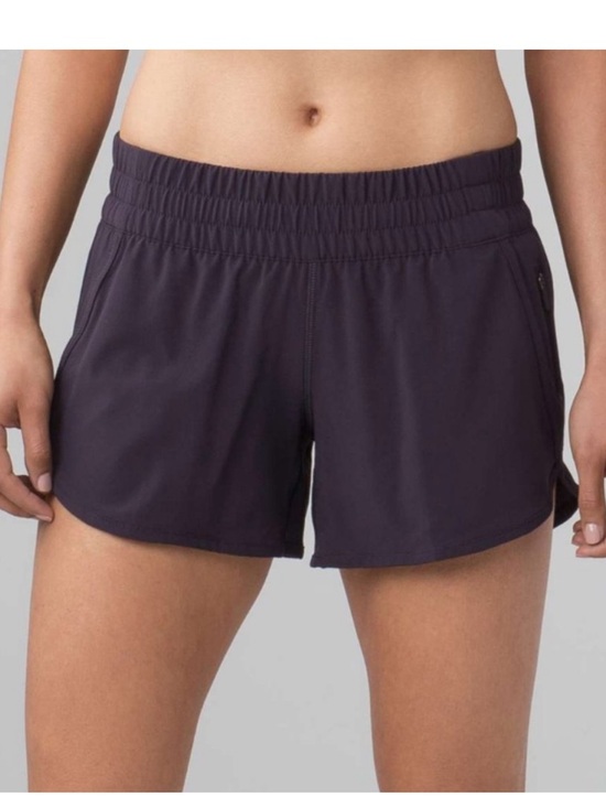 lululemon athletica Pants - Lululemon Tracker Short V (4") Boysenberry, Sz 4
